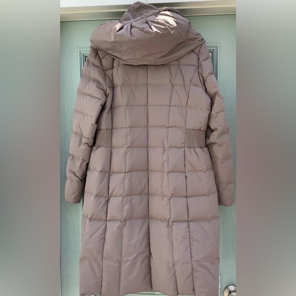 Cole Haan Taupe Puffer Coat - Picture 3 of 10